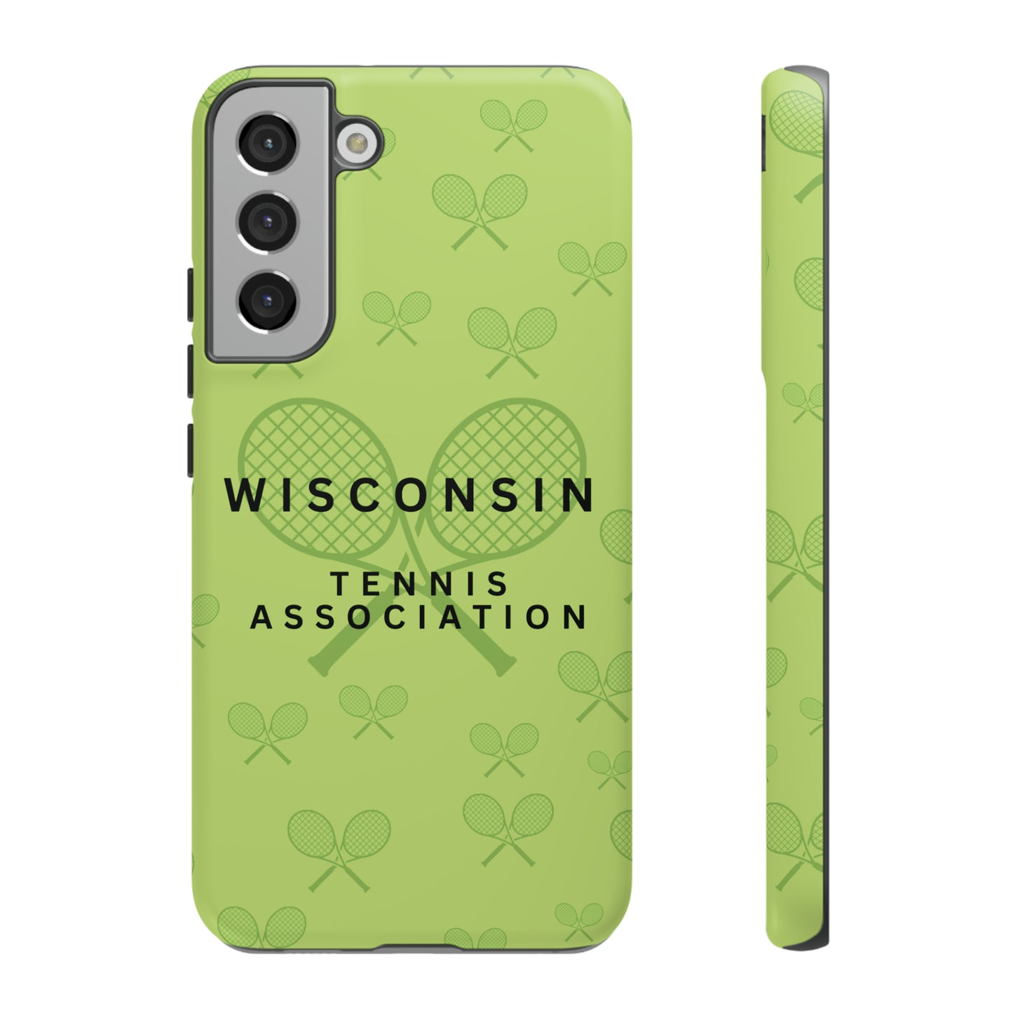WTA Neon Racquets Impact-Resistant Tough Cases (iPhone & Samsung)