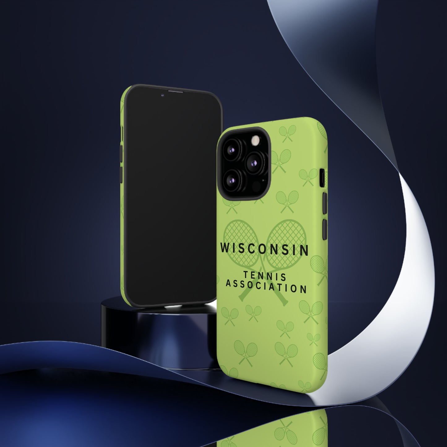 WTA Neon Racquets Impact-Resistant Tough Cases (iPhone & Samsung)