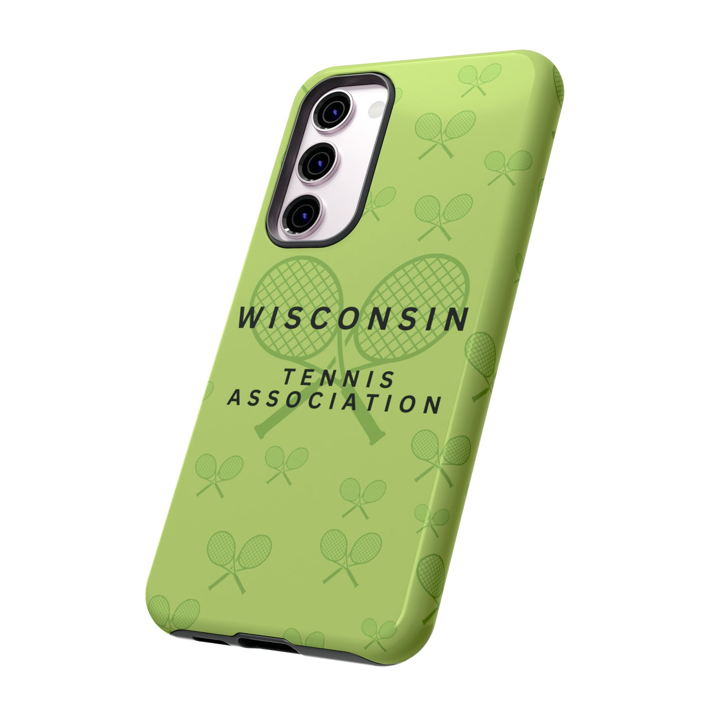 WTA Neon Racquets Impact-Resistant Tough Cases (iPhone & Samsung)