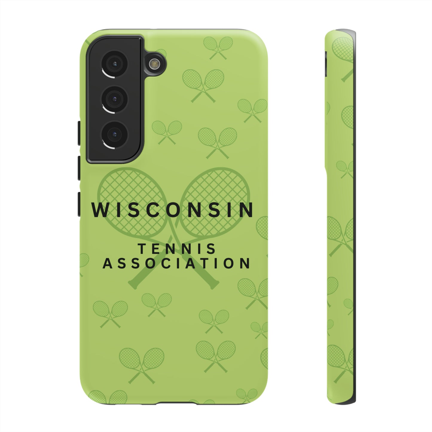 WTA Neon Racquets Impact-Resistant Tough Cases (iPhone & Samsung)