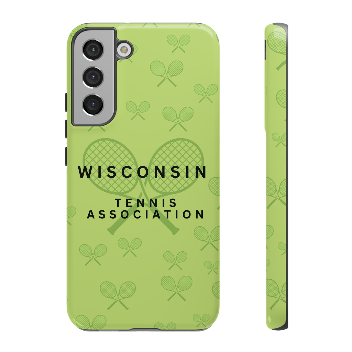 WTA Neon Racquets Impact-Resistant Tough Cases (iPhone & Samsung)