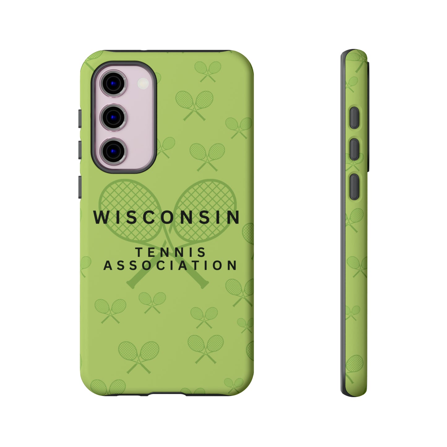 WTA Neon Racquets Impact-Resistant Tough Cases (iPhone & Samsung)