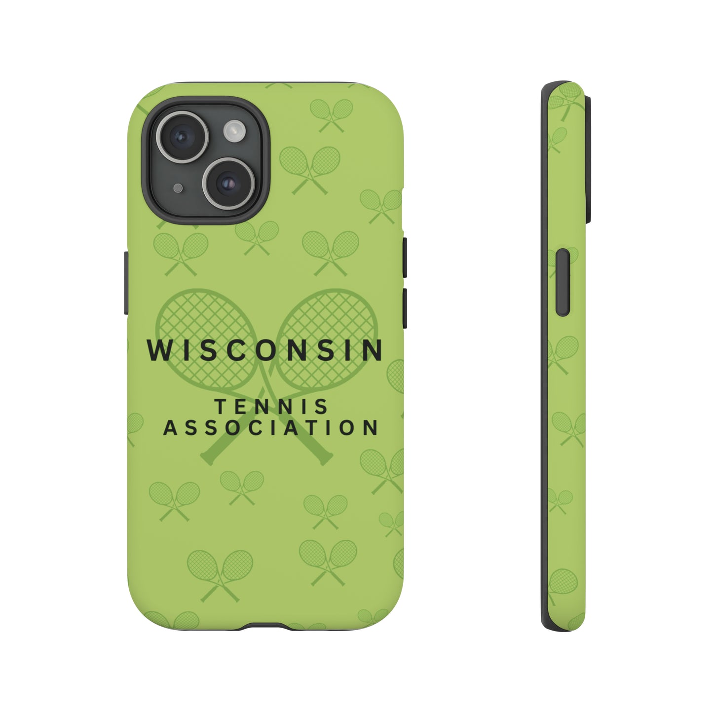 WTA Neon Racquets Impact-Resistant Tough Cases (iPhone & Samsung)