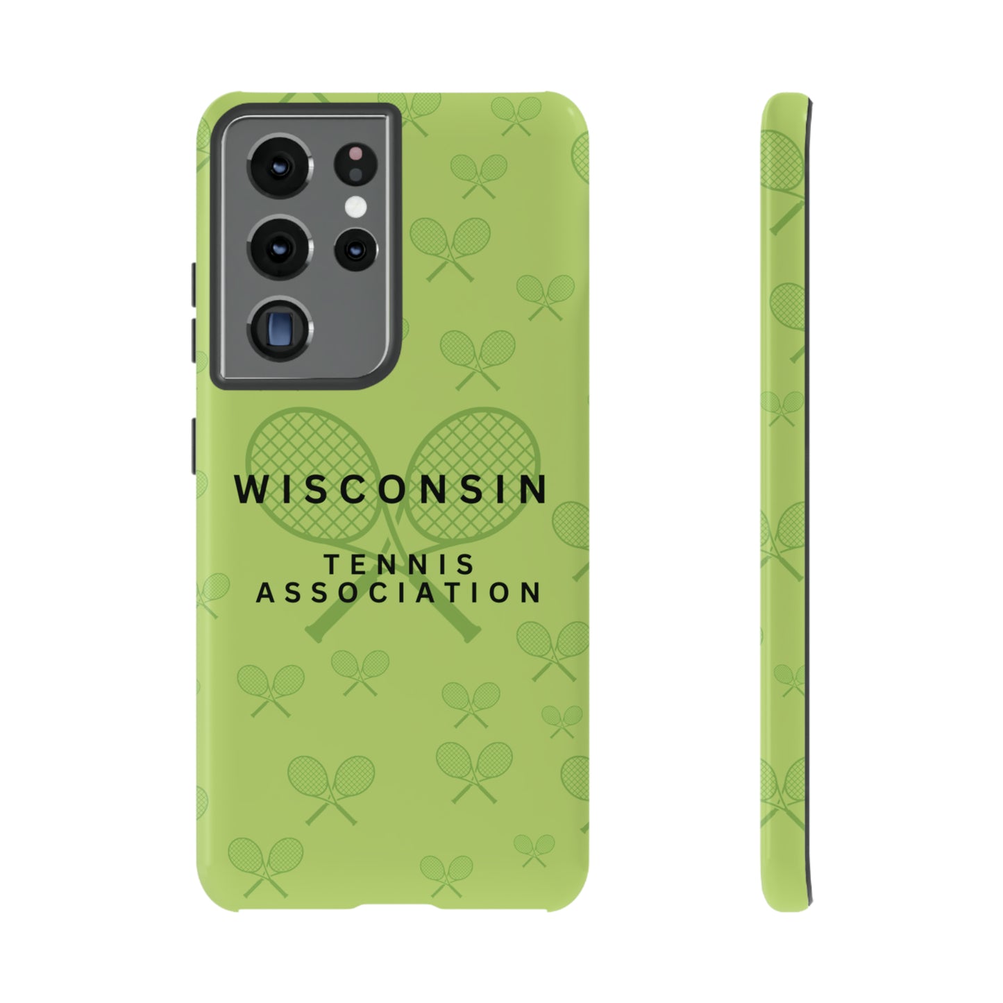 WTA Neon Racquets Impact-Resistant Tough Cases (iPhone & Samsung)