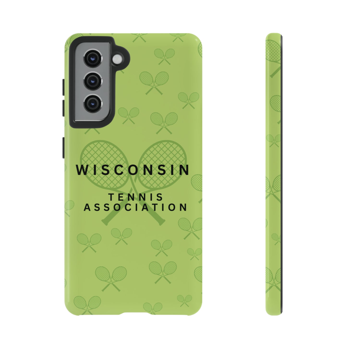 WTA Neon Racquets Impact-Resistant Tough Cases (iPhone & Samsung)