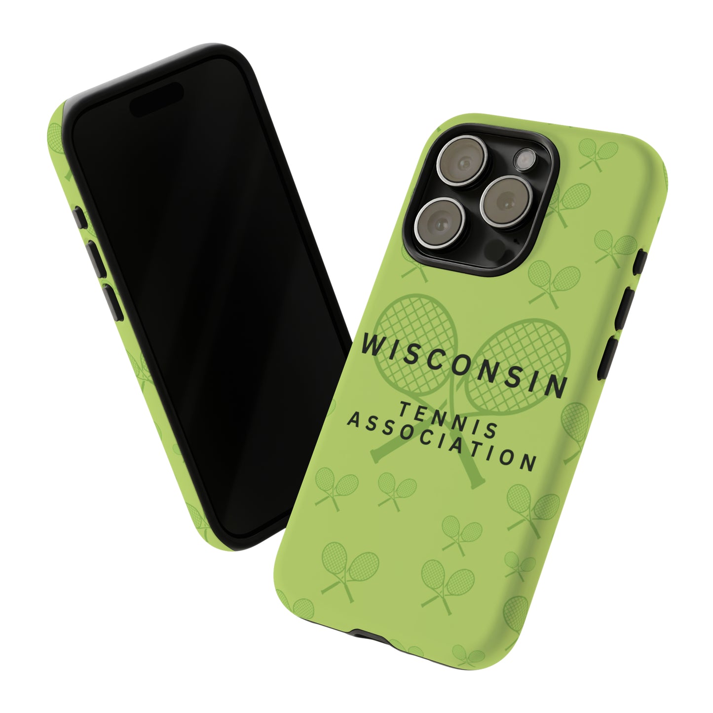 WTA Neon Racquets Impact-Resistant Tough Cases (iPhone & Samsung)