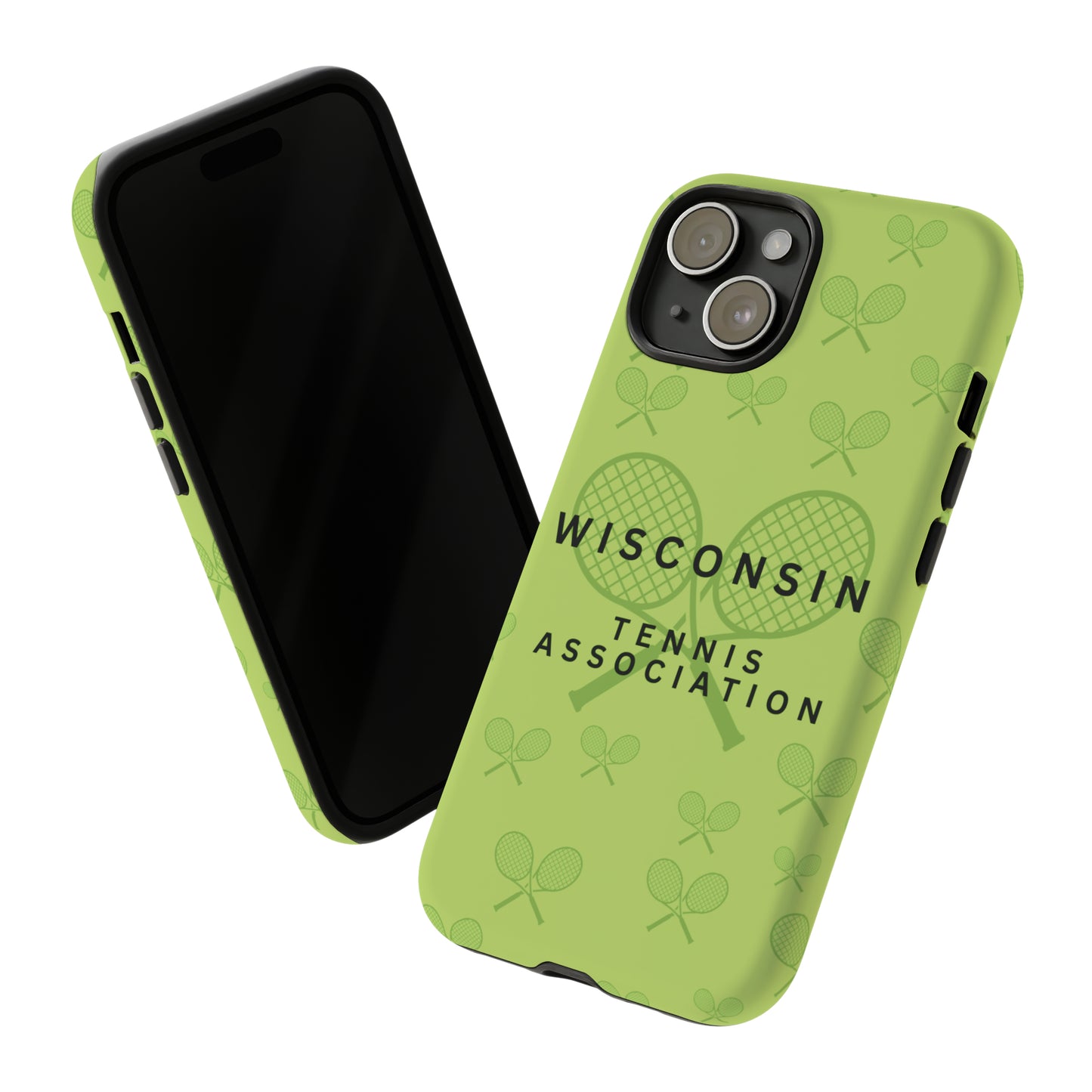 WTA Neon Racquets Impact-Resistant Tough Cases (iPhone & Samsung)