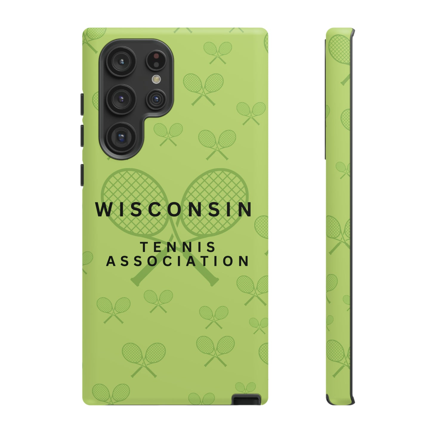 WTA Neon Racquets Impact-Resistant Tough Cases (iPhone & Samsung)