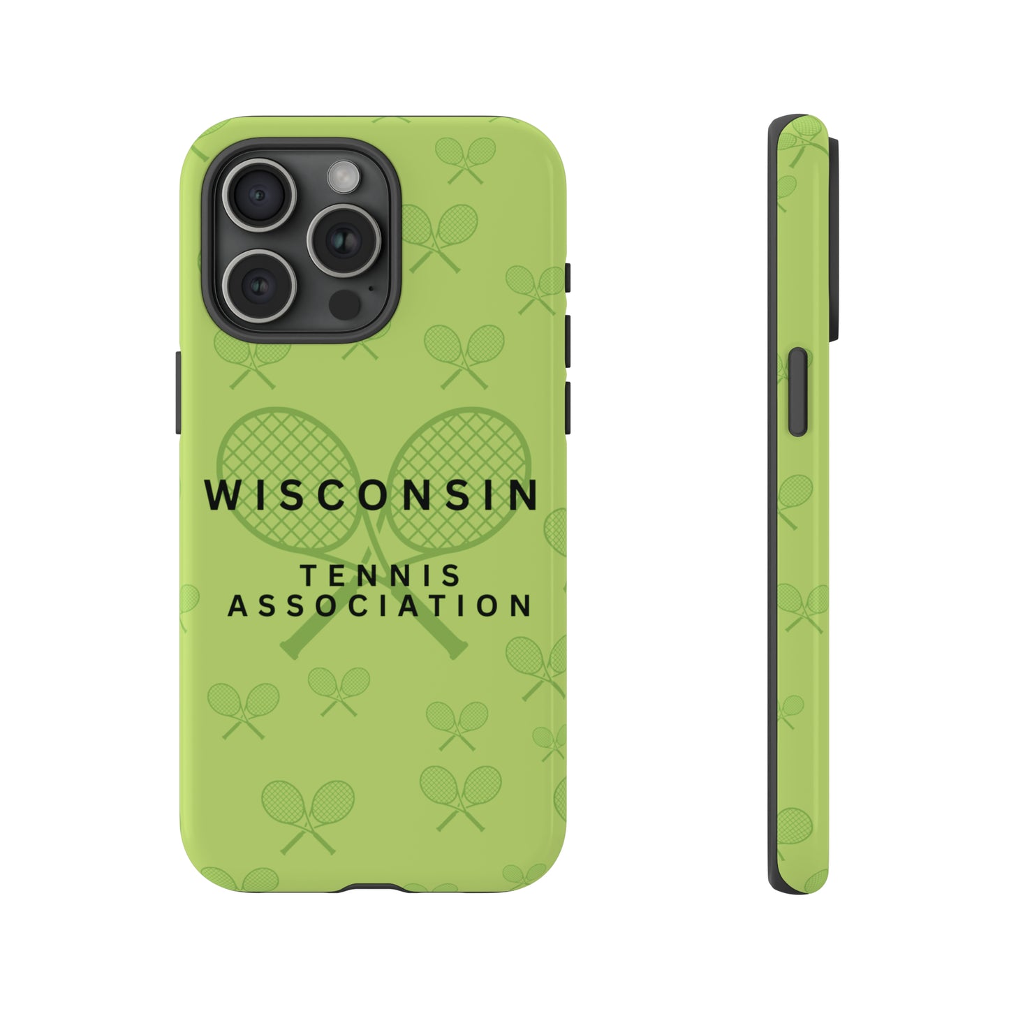 WTA Neon Racquets Impact-Resistant Tough Cases (iPhone & Samsung)