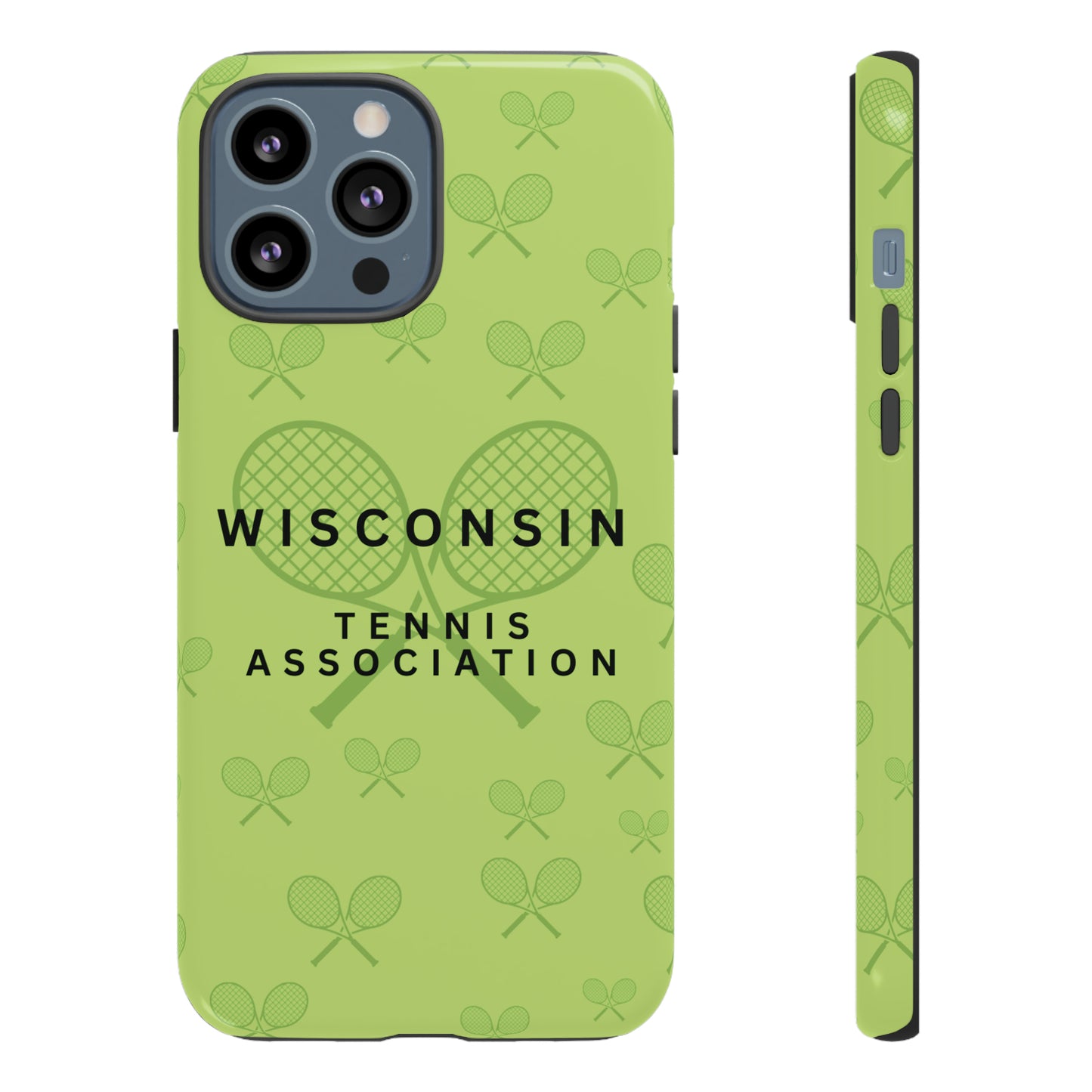 WTA Neon Racquets Impact-Resistant Tough Cases (iPhone & Samsung)