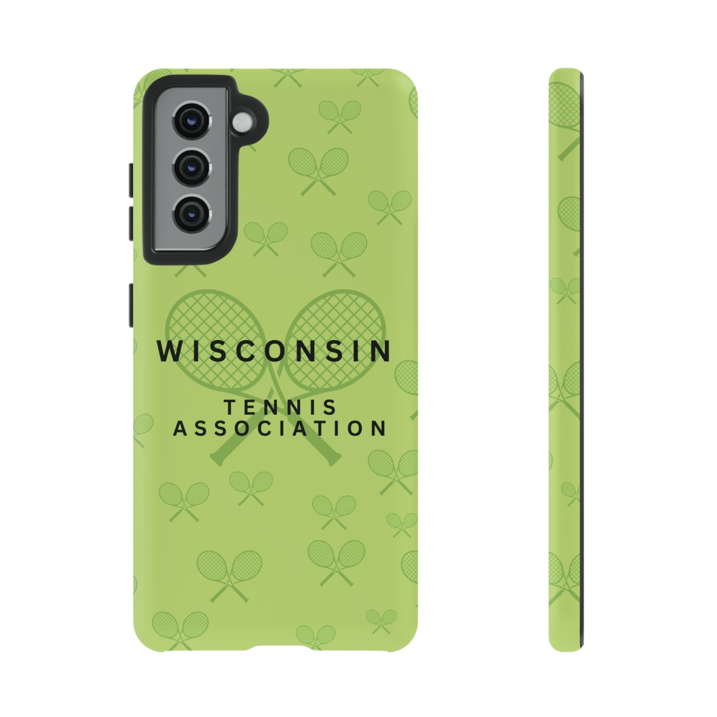 WTA Neon Racquets Impact-Resistant Tough Cases (iPhone & Samsung)