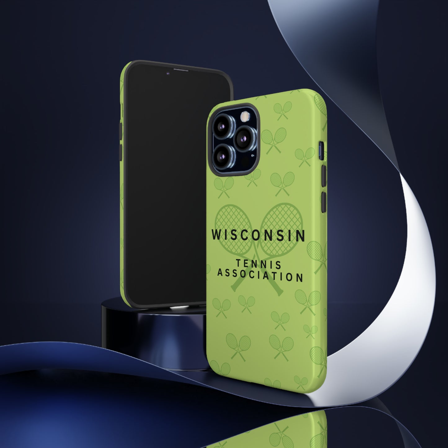 WTA Neon Racquets Impact-Resistant Tough Cases (iPhone & Samsung)