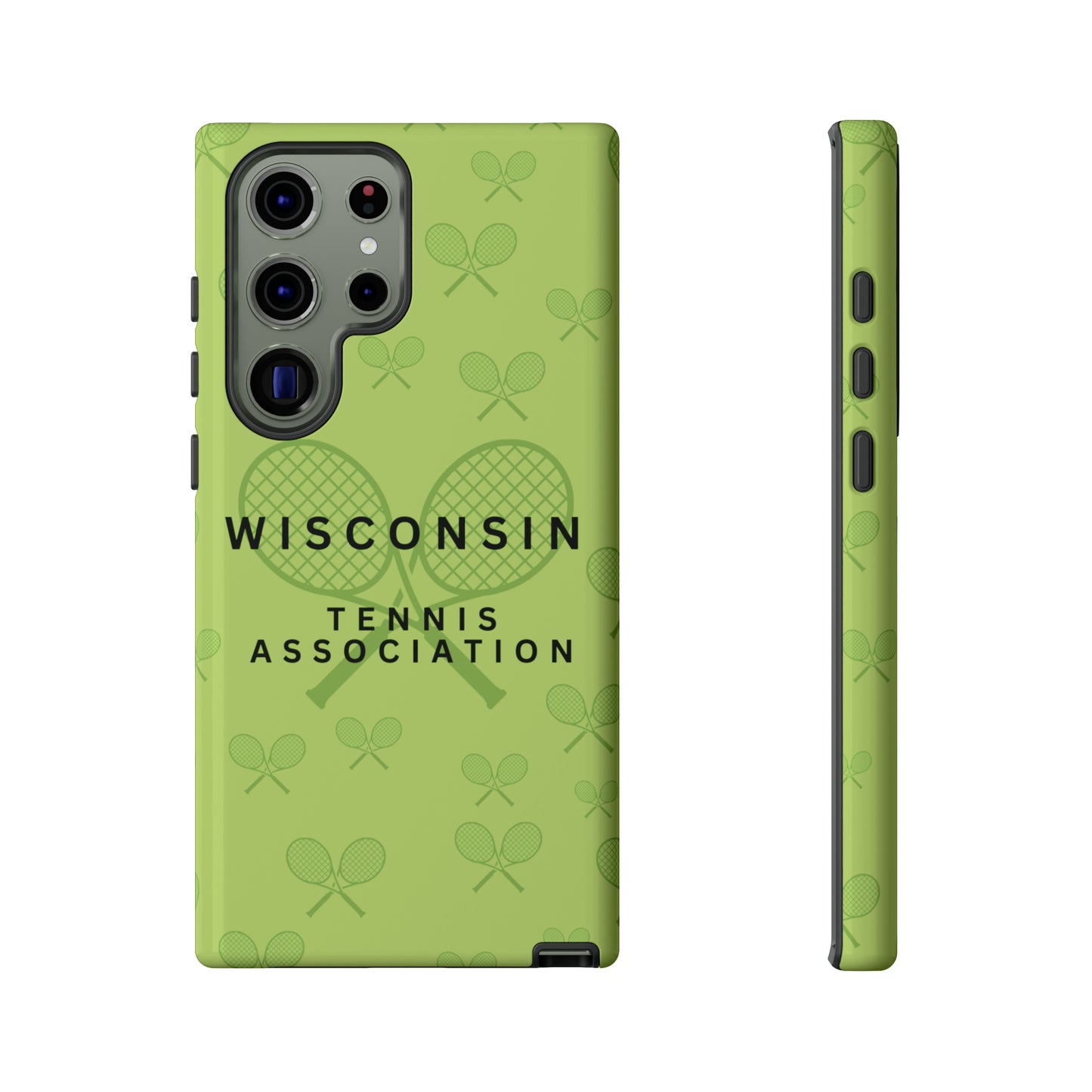 WTA Neon Racquets Impact-Resistant Tough Cases (iPhone & Samsung)