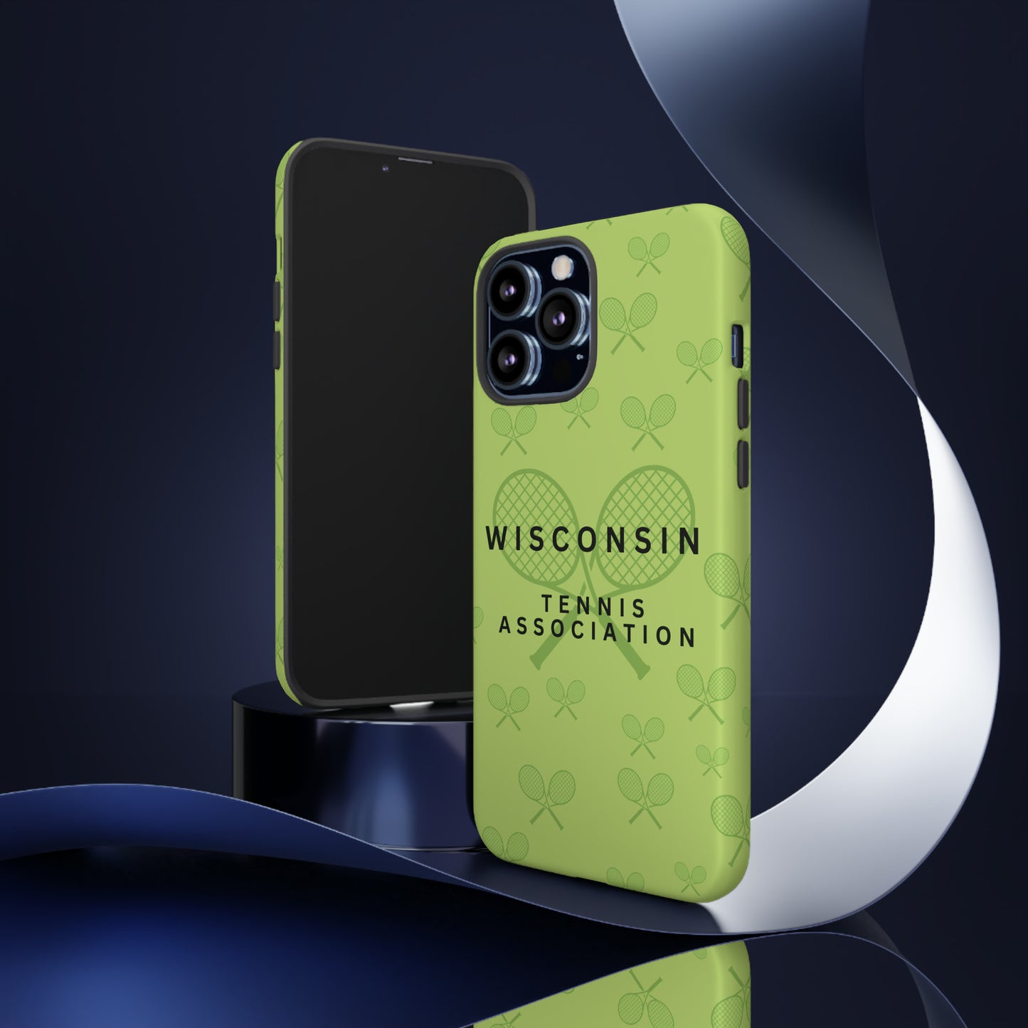 WTA Neon Racquets Impact-Resistant Tough Cases (iPhone & Samsung)