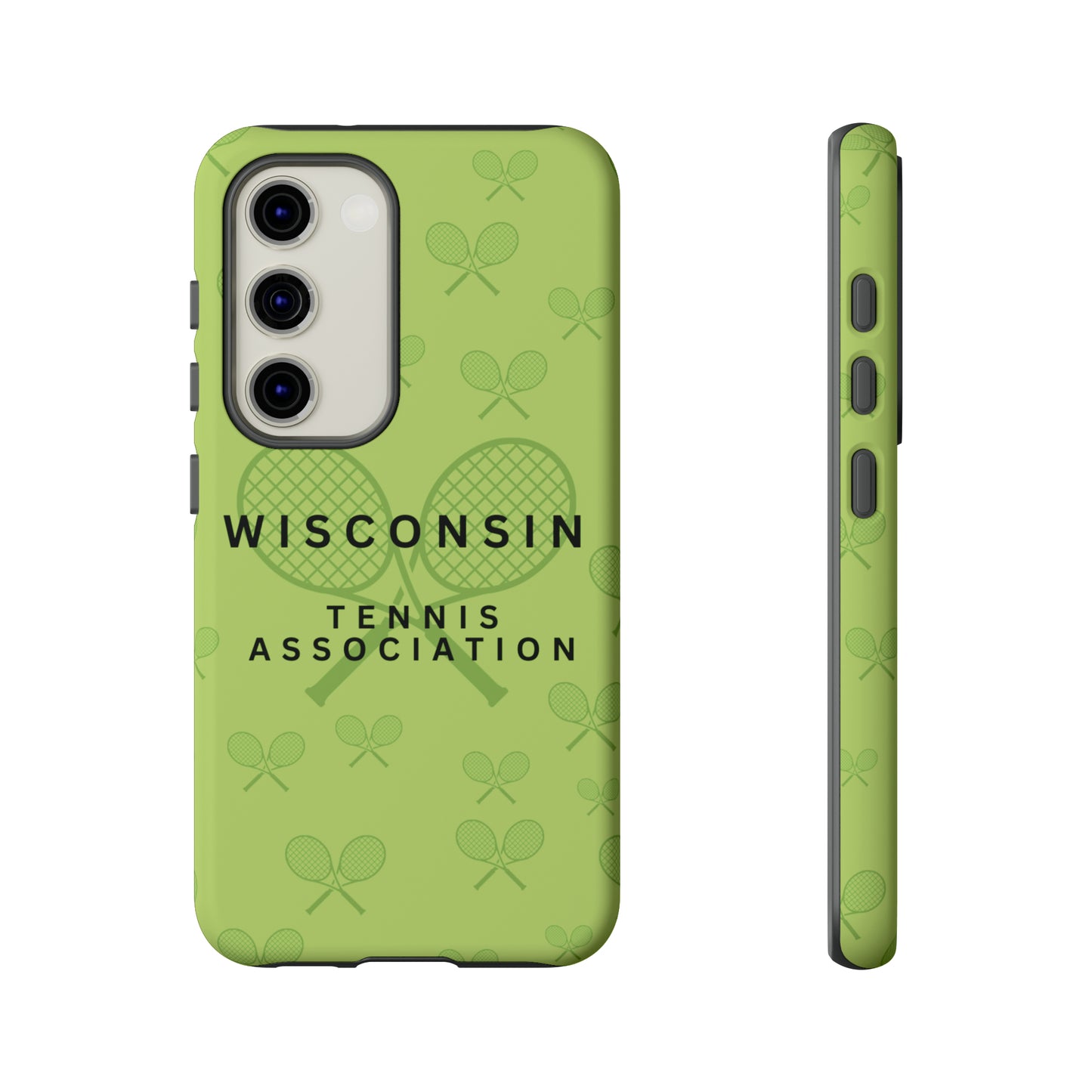 WTA Neon Racquets Impact-Resistant Tough Cases (iPhone & Samsung)