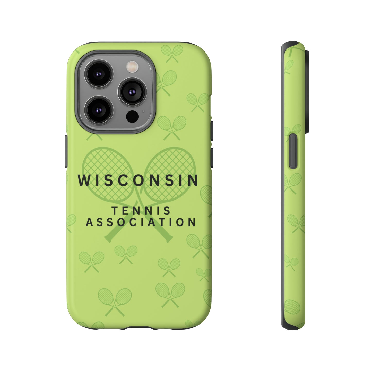 WTA Neon Racquets Impact-Resistant Tough Cases (iPhone & Samsung)