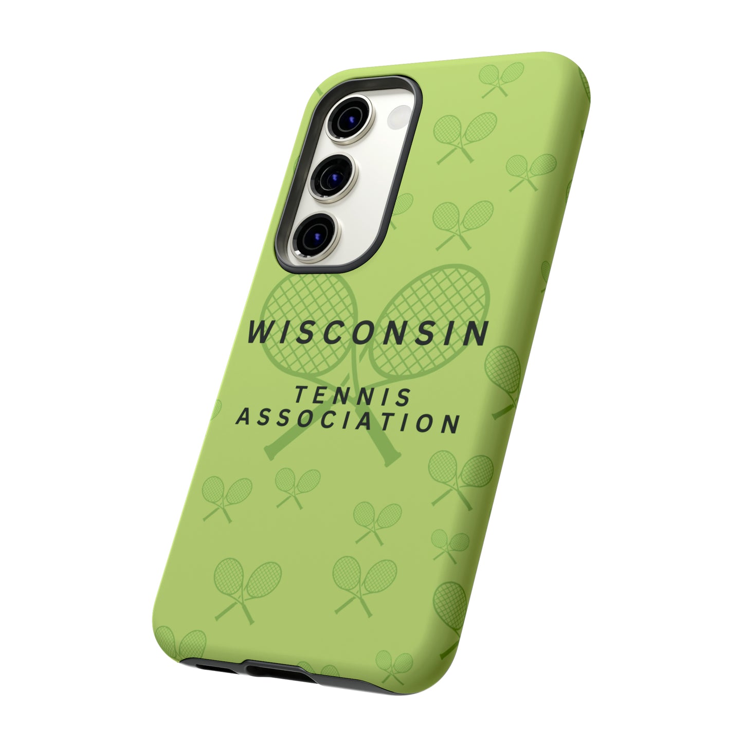 WTA Neon Racquets Impact-Resistant Tough Cases (iPhone & Samsung)
