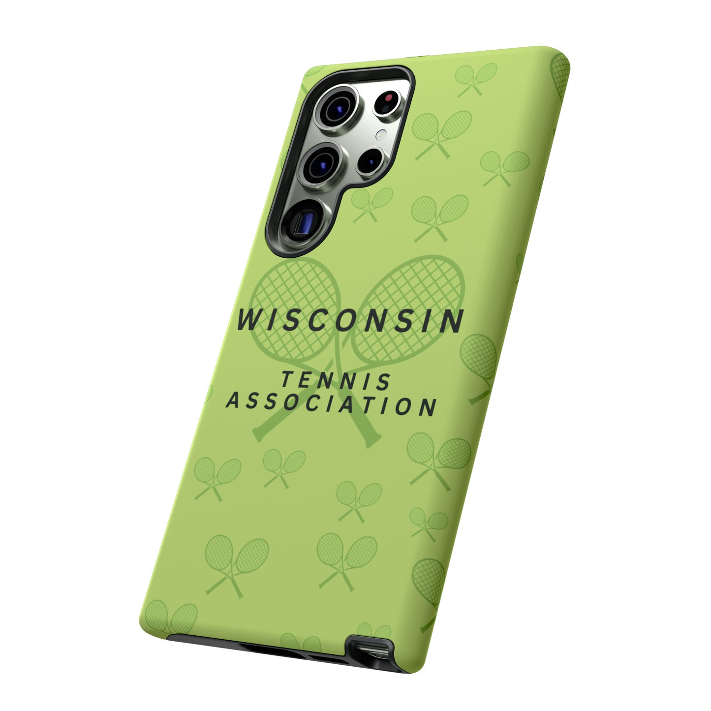WTA Neon Racquets Impact-Resistant Tough Cases (iPhone & Samsung)