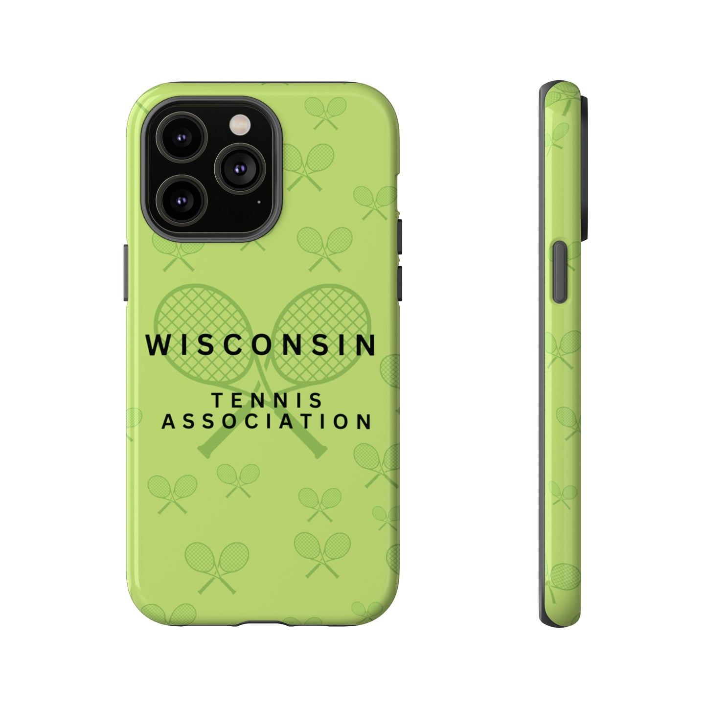 WTA Neon Racquets Impact-Resistant Tough Cases (iPhone & Samsung)