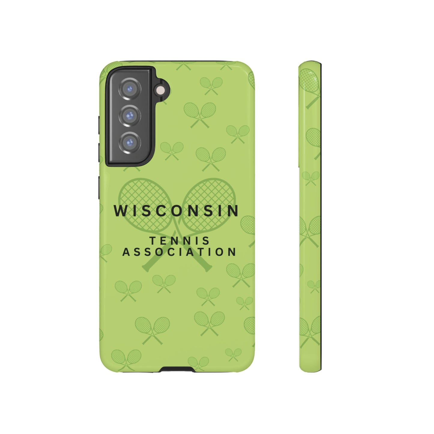 WTA Neon Racquets Impact-Resistant Tough Cases (iPhone & Samsung)