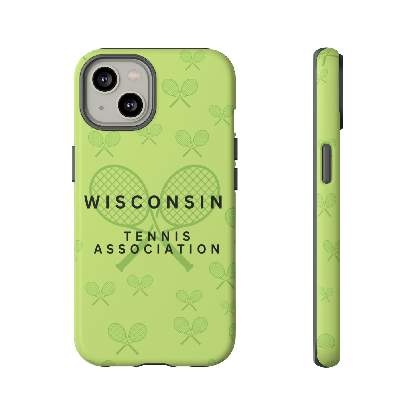 WTA Neon Racquets Impact-Resistant Tough Cases (iPhone & Samsung)