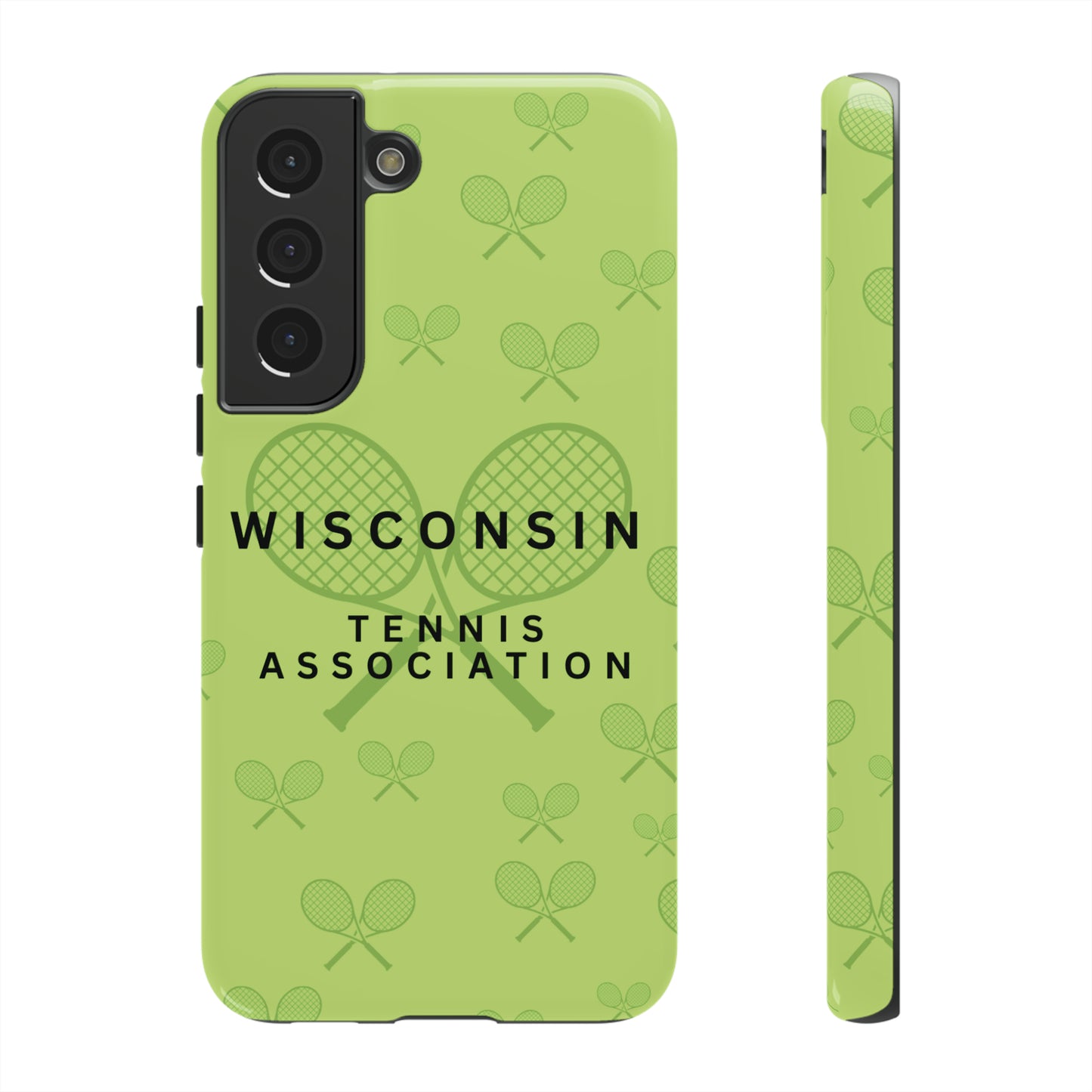WTA Neon Racquets Impact-Resistant Tough Cases (iPhone & Samsung)