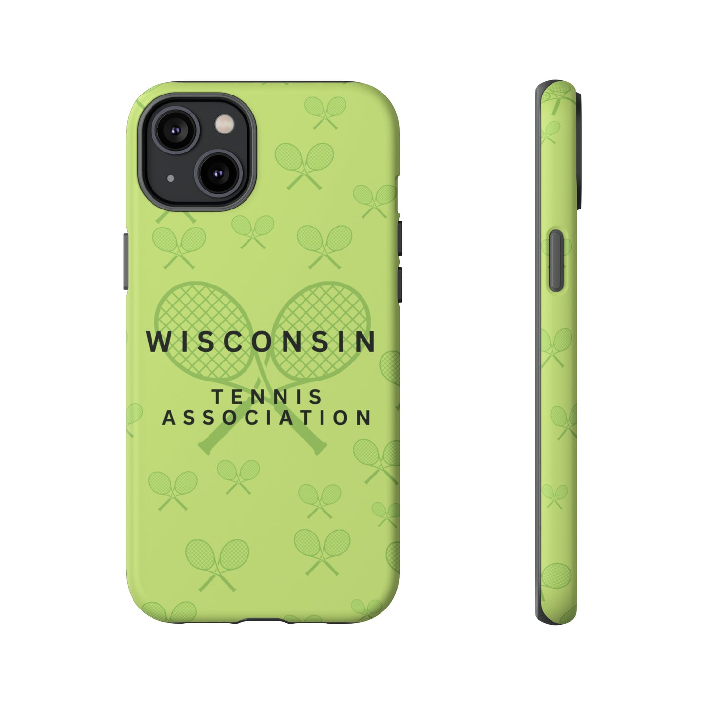 WTA Neon Racquets Impact-Resistant Tough Cases (iPhone & Samsung)