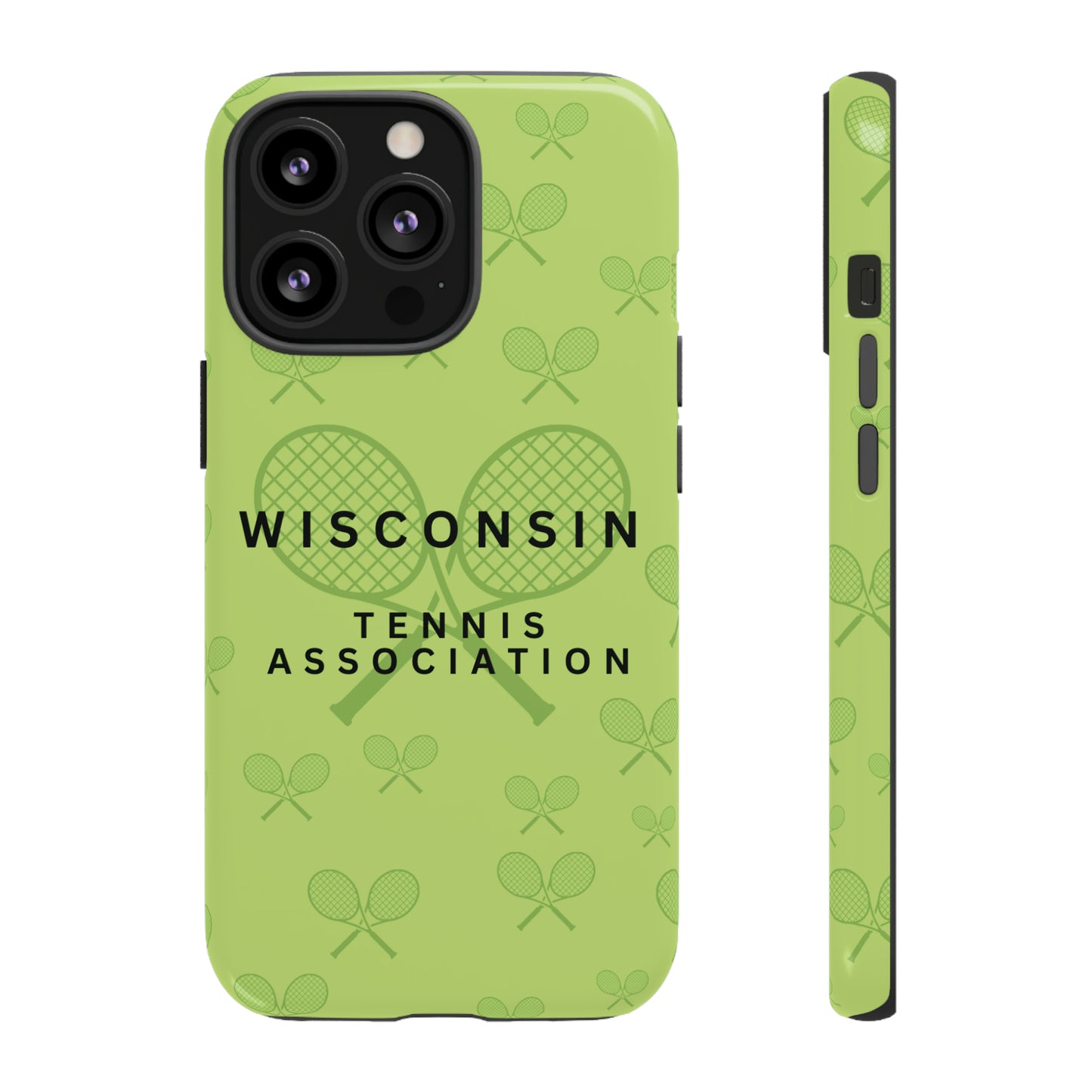 WTA Neon Racquets Impact-Resistant Tough Cases (iPhone & Samsung)