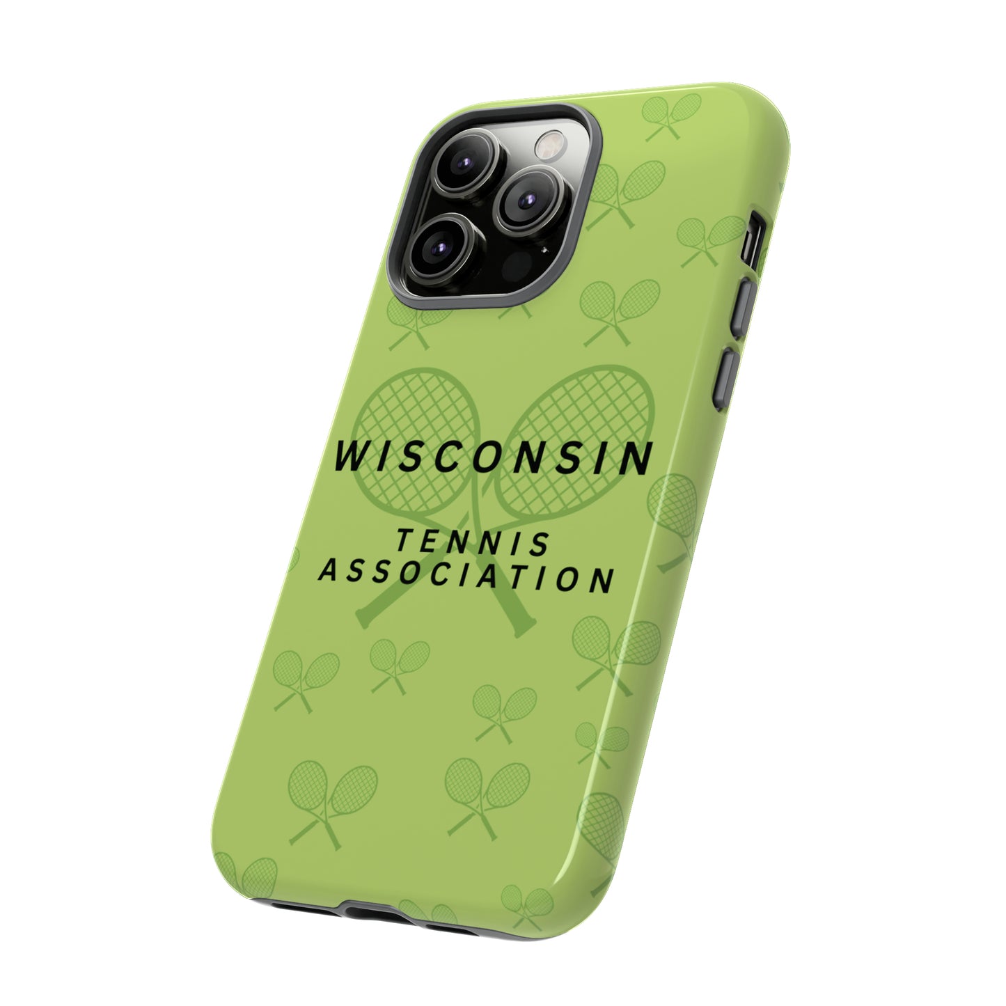 WTA Neon Racquets Impact-Resistant Tough Cases (iPhone & Samsung)