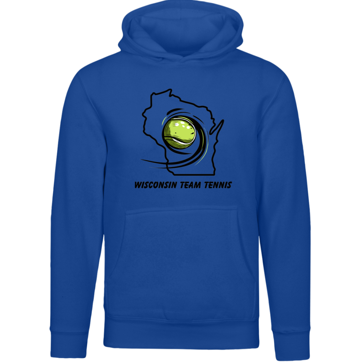 Wisconsin Team Tennis Unisex Premium Hoodie