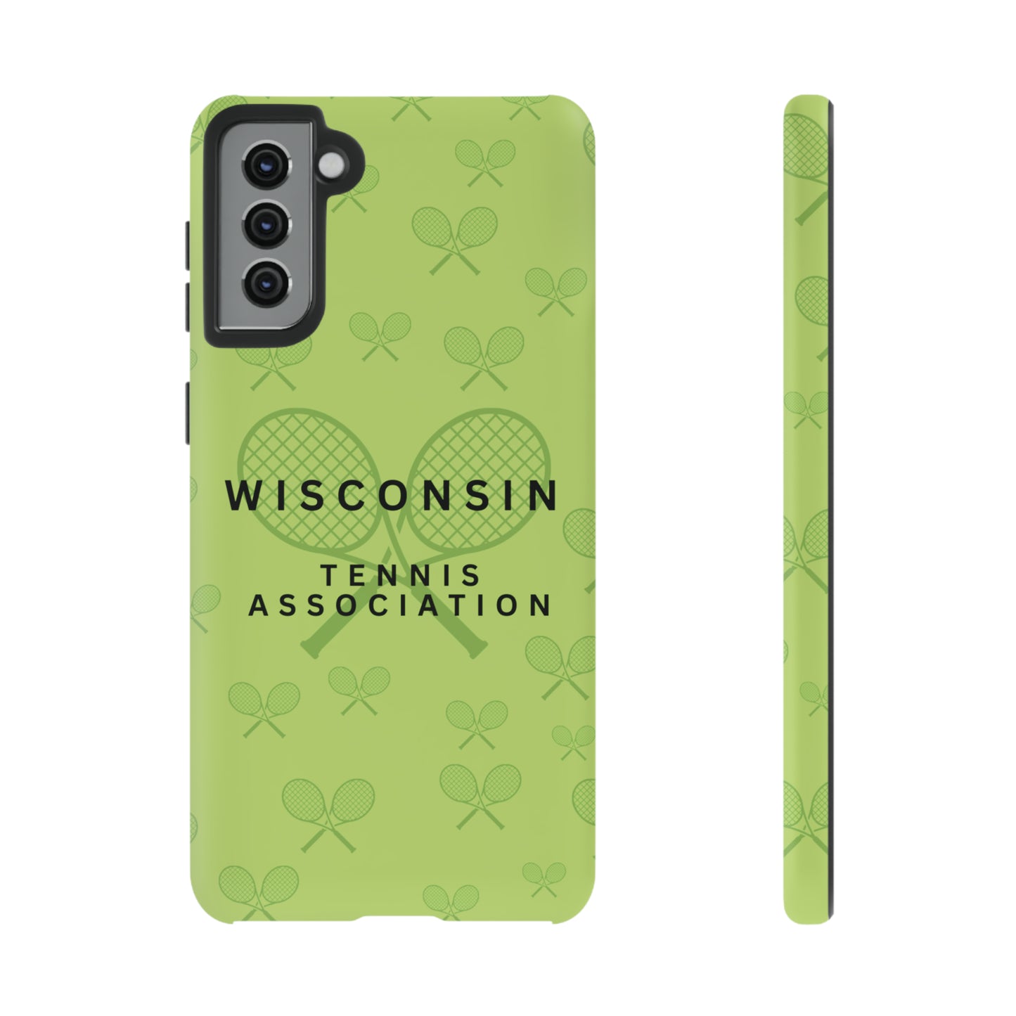 WTA Neon Racquets Impact-Resistant Tough Cases (iPhone & Samsung)