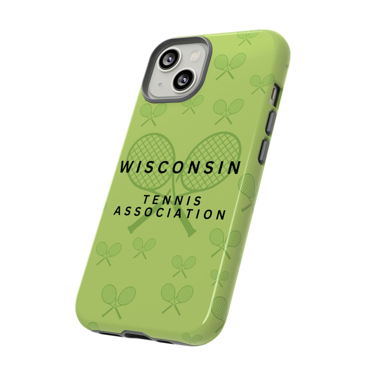 WTA Neon Racquets Impact-Resistant Tough Cases (iPhone & Samsung)