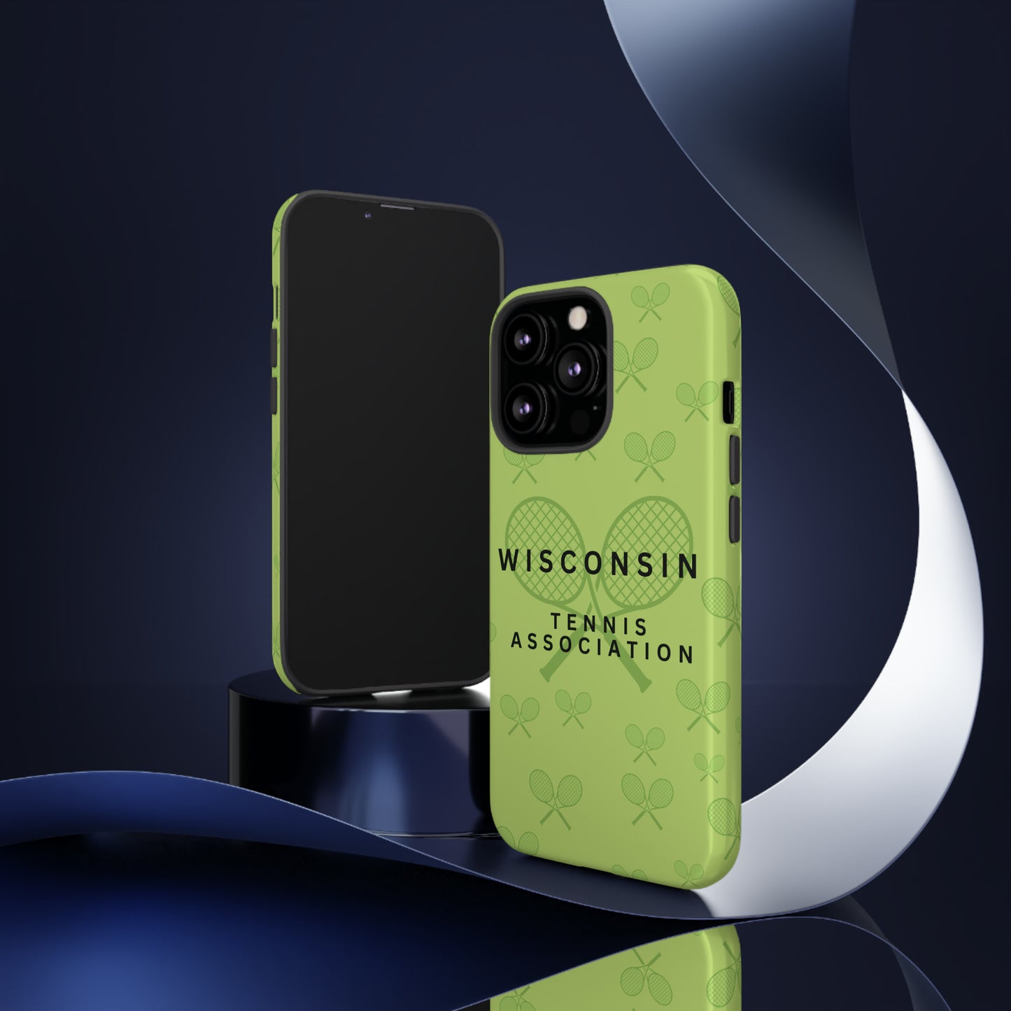WTA Neon Racquets Impact-Resistant Tough Cases (iPhone & Samsung)