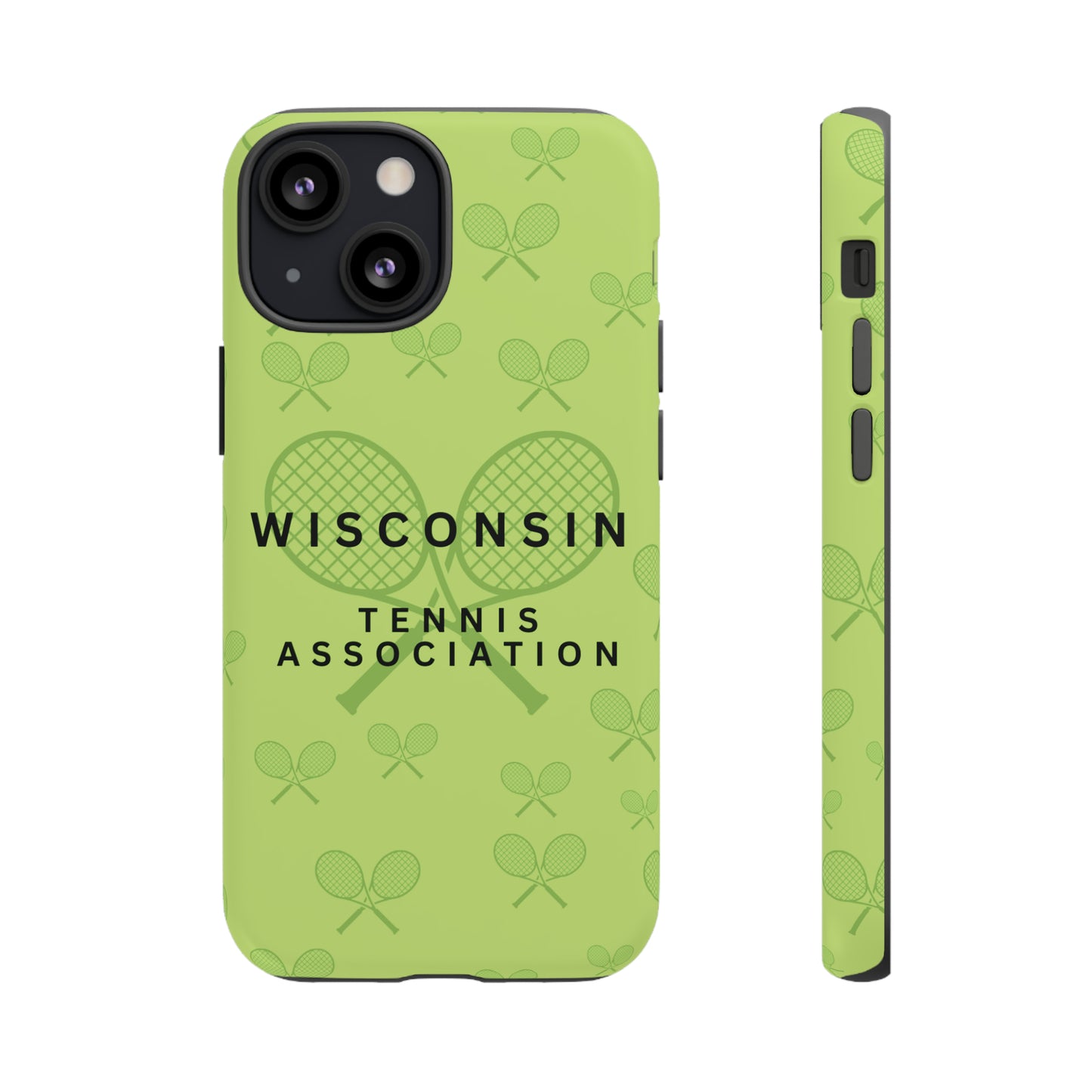 WTA Neon Racquets Impact-Resistant Tough Cases (iPhone & Samsung)