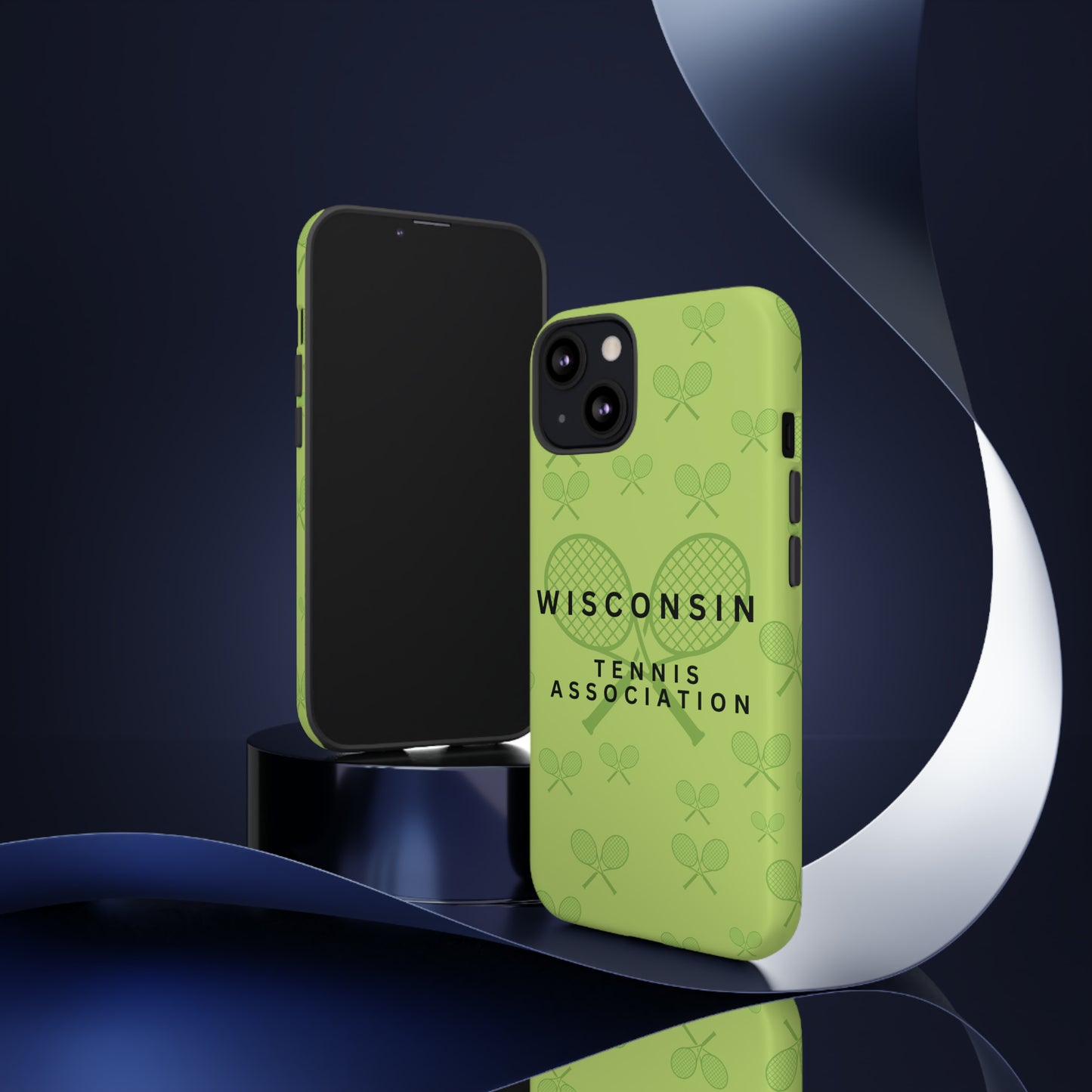 WTA Neon Racquets Impact-Resistant Tough Cases (iPhone & Samsung)