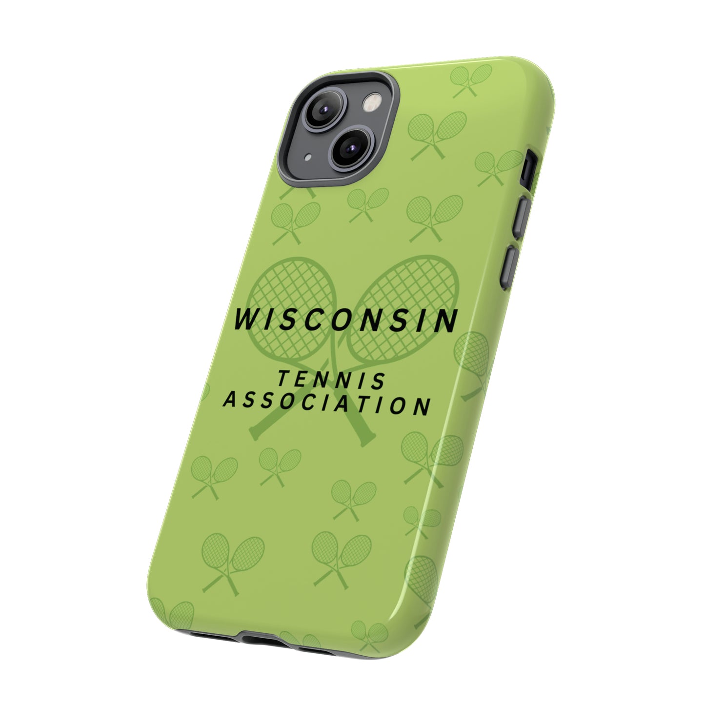 WTA Neon Racquets Impact-Resistant Tough Cases (iPhone & Samsung)