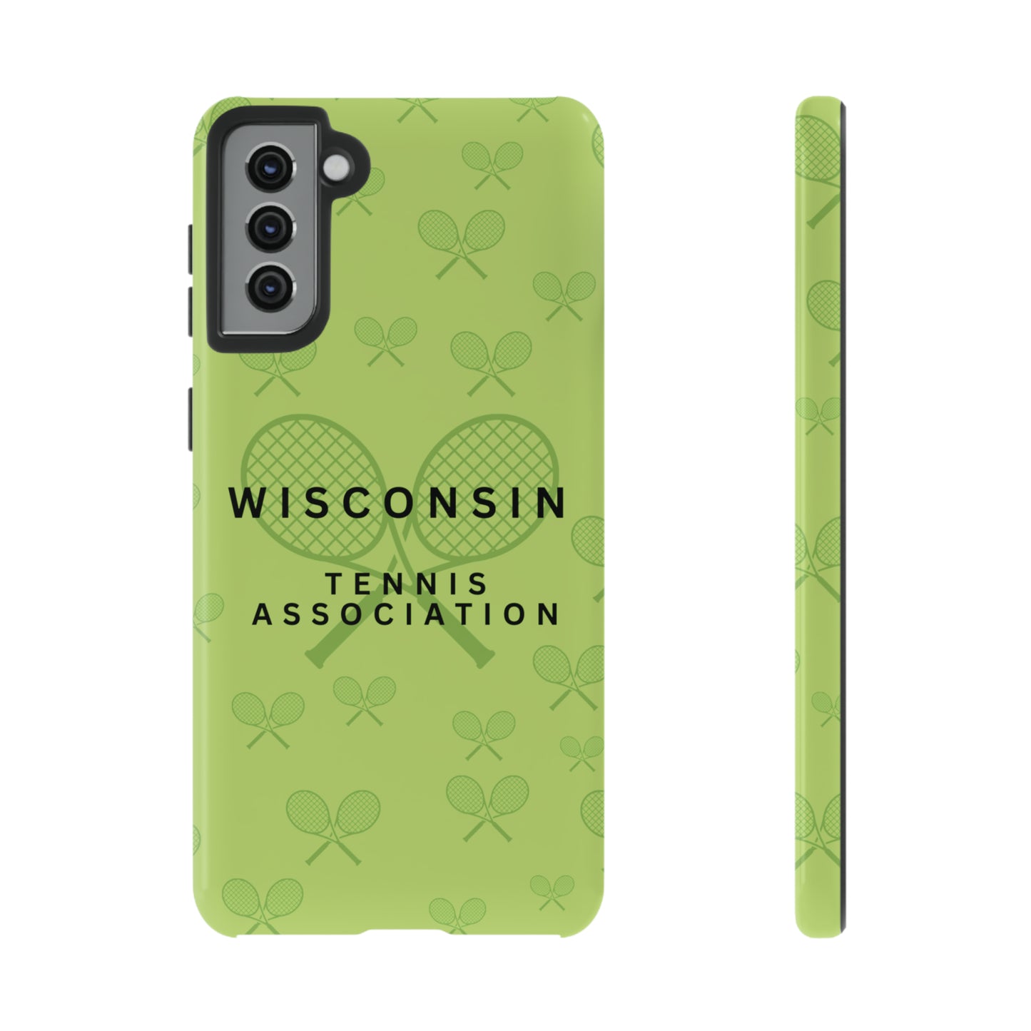 WTA Neon Racquets Impact-Resistant Tough Cases (iPhone & Samsung)