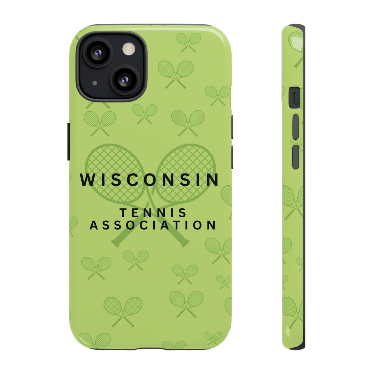 WTA Neon Racquets Impact-Resistant Tough Cases (iPhone & Samsung)