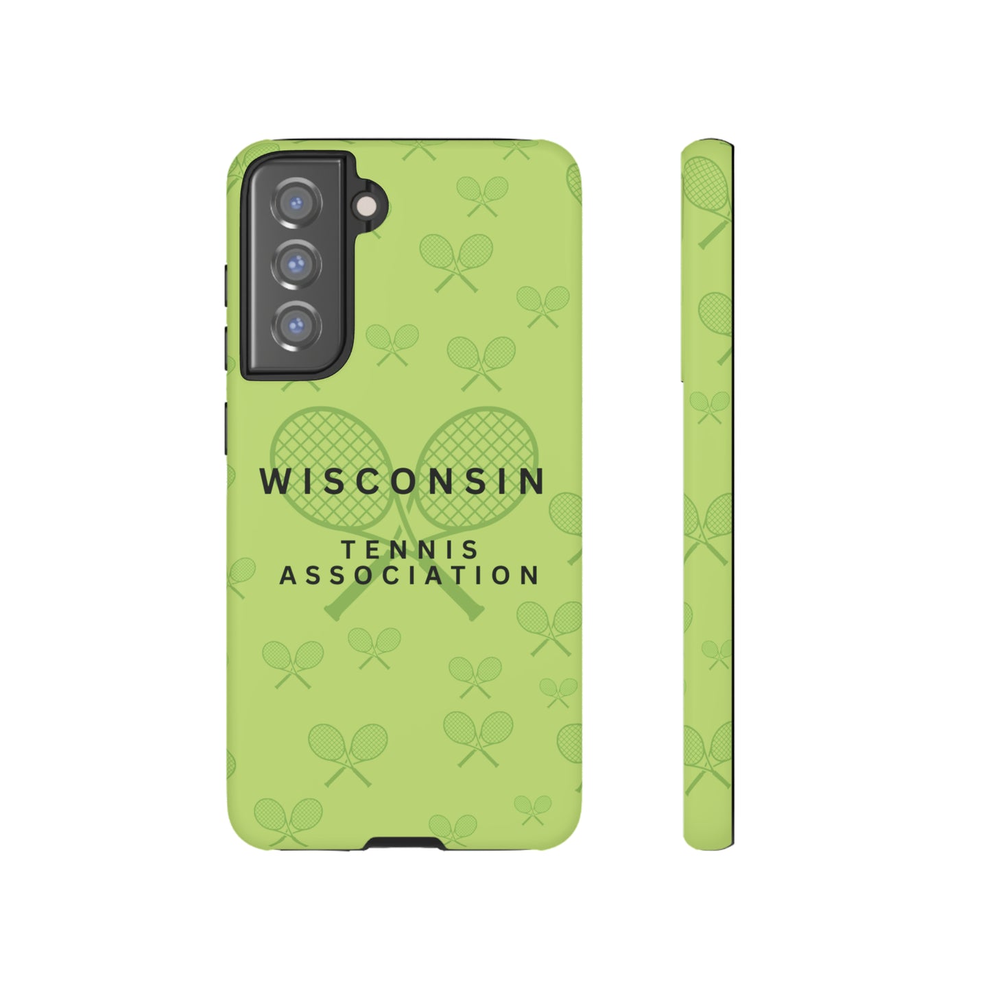 WTA Neon Racquets Impact-Resistant Tough Cases (iPhone & Samsung)