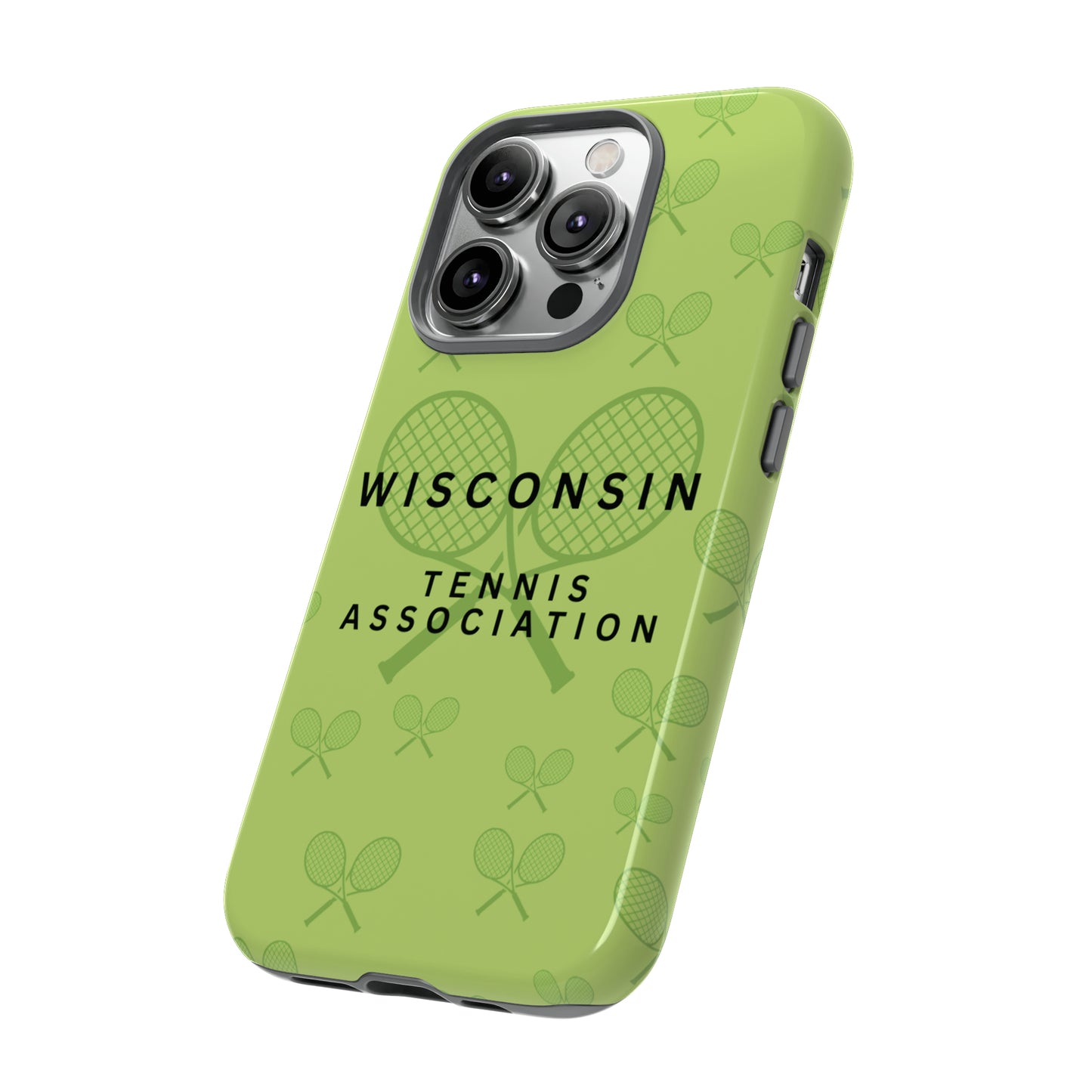 WTA Neon Racquets Impact-Resistant Tough Cases (iPhone & Samsung)