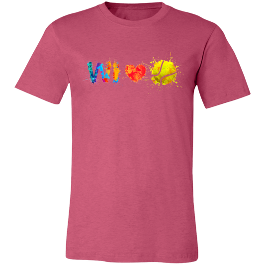 WI LOVE TENNIS Unisex Jersey Tee