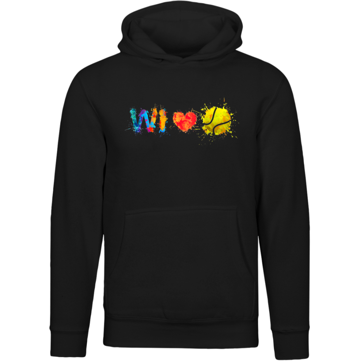 WI LOVE TENNIS Unisex Premium Hoodie