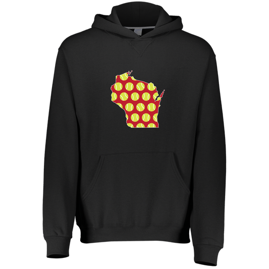 Wisconsin Tennis Youth Dri-Power Fleece Hoodie