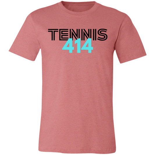 414 Tennis  Unisex Jersey Short-Sleeve Tee