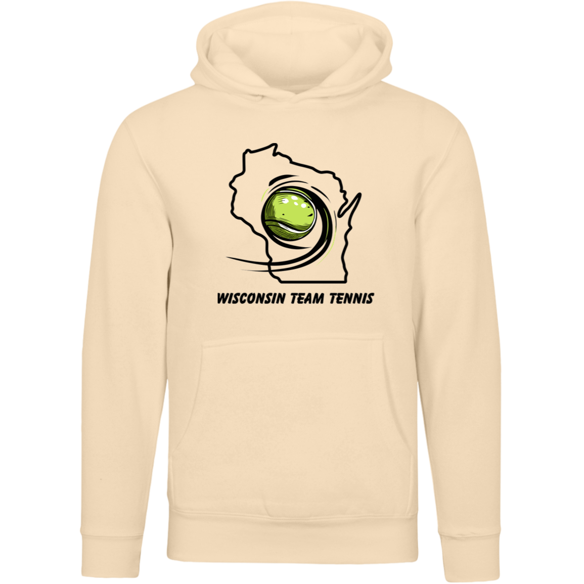 Wisconsin Team Tennis Unisex Premium Hoodie
