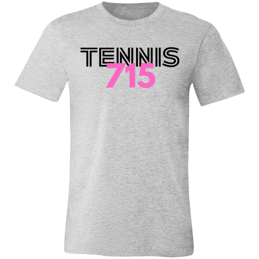 715 Tennis  Unisex Jersey Short-Sleeve Tee