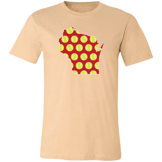 Wisconsin Tennis Unisex Super Soft Tee