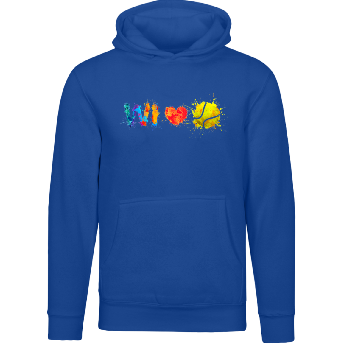 WI LOVE TENNIS Unisex Premium Hoodie