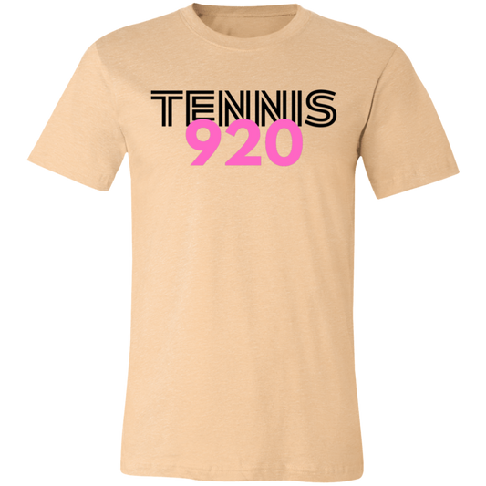 920 Tennis  Unisex Jersey Short-Sleeve Teet