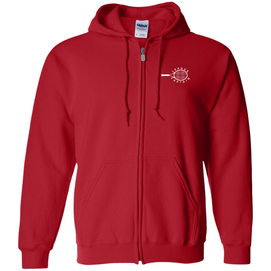 League Captain Unisex Zip Up Hooded Sweatshirt